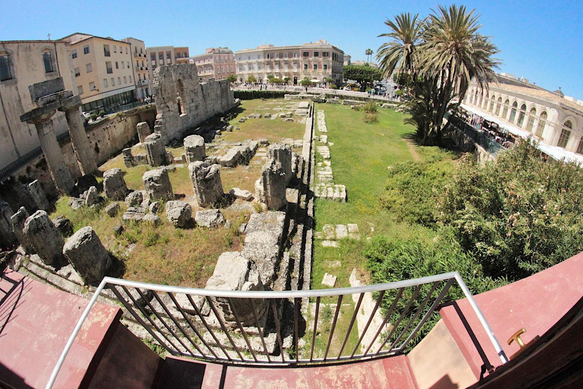 シラクーサApollonion Hh Above Apollo'S Temple Ortygiaアパートメント エクステリア 写真
