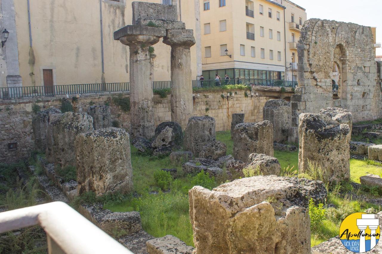 シラクーサApollonion Hh Above Apollo'S Temple Ortygiaアパートメント エクステリア 写真